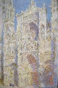 Claude Monet Rouen Cathedral, West Facade, Sunlight Sweden oil painting artist